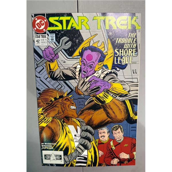 Star Trek #42 (Jan 1993, DC) The Trouble With Shore Leave... Comic Book