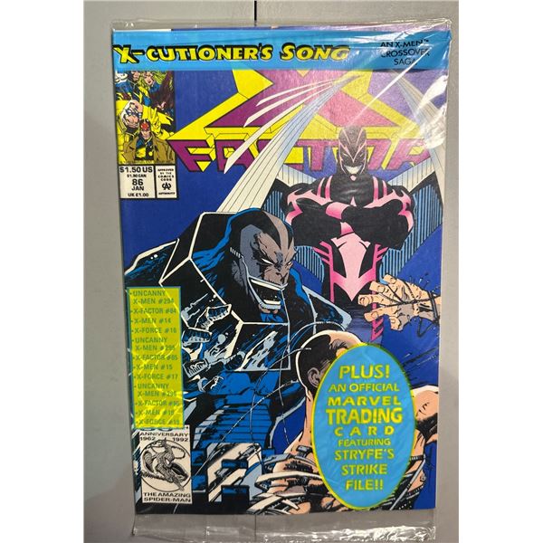 X-Factor #86 (1992, Marvel) X-Cutioner's Song Pt. 2 w/ Stryfe Card