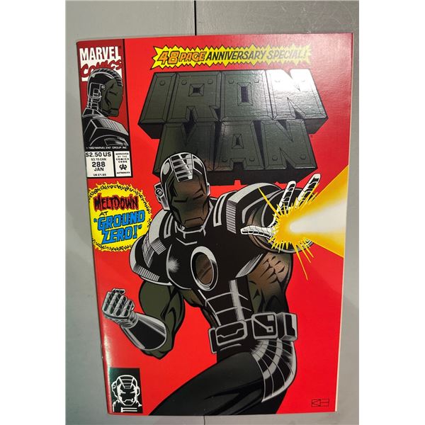 Iron Man #288 (Jan 1993, Marvel) 48 Page Anniversary Special Meltdown
