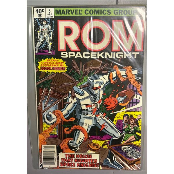 Rom Spaceknight #5 (Marvel, 1980) Guest Starring Doctor Strange