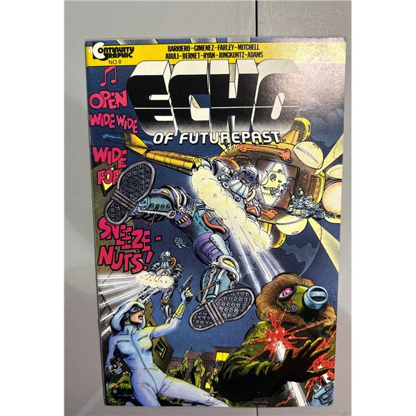Echo of Futurepast #9 (Continuity Graphic, 1986) Sci-Fi Comic - Final Issue
