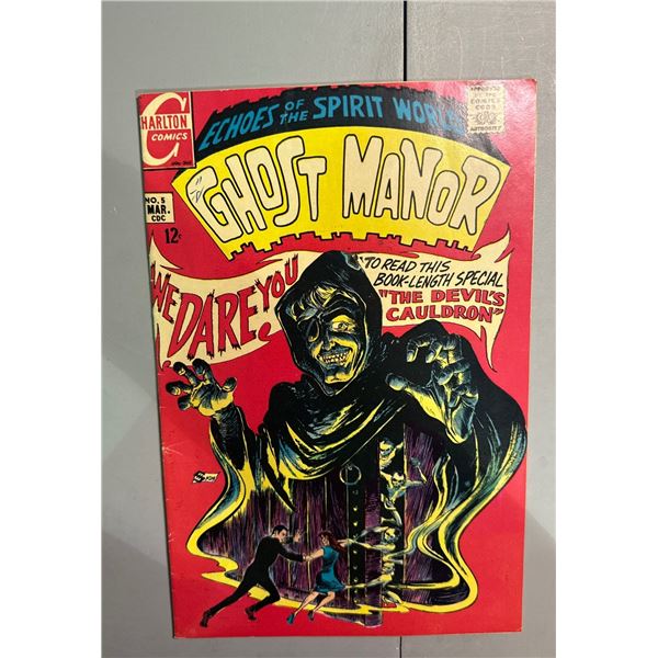 Ghost Manor #5 Comic (Charlton, 1969) Silver Age Horror "The Devil's Cauldron"