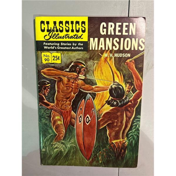 Classics Illustrated #90 Green Mansions W.H. Hudson 1951 Comic Book
