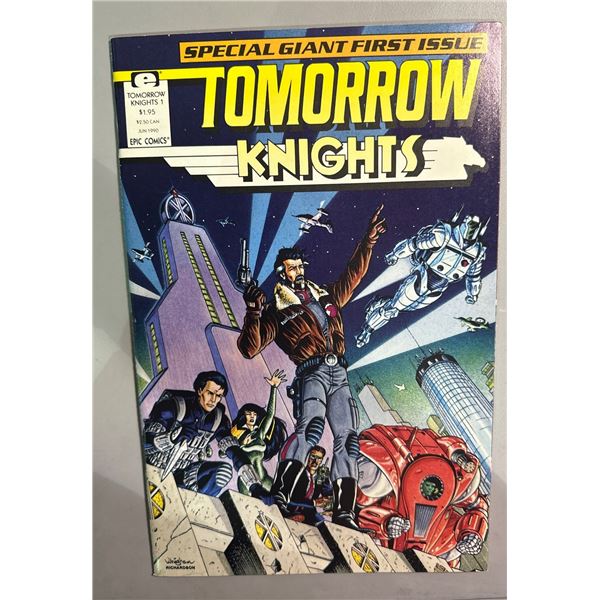 Tomorrow Knights #1 (Epic Comics, 1990) Special Giant First Issue