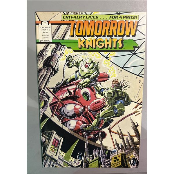 Tomorrow Knights #2 (Epic Comics, 1990) Comic Book