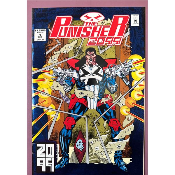 The Punisher 2099 #1 (Marvel Comics, 1993) 1st Appearance Jake Gallows