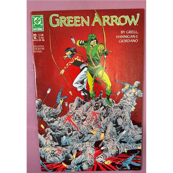 Green Arrow #12 (DC Comics, 1988) By Grell, Hannigan & Giordano