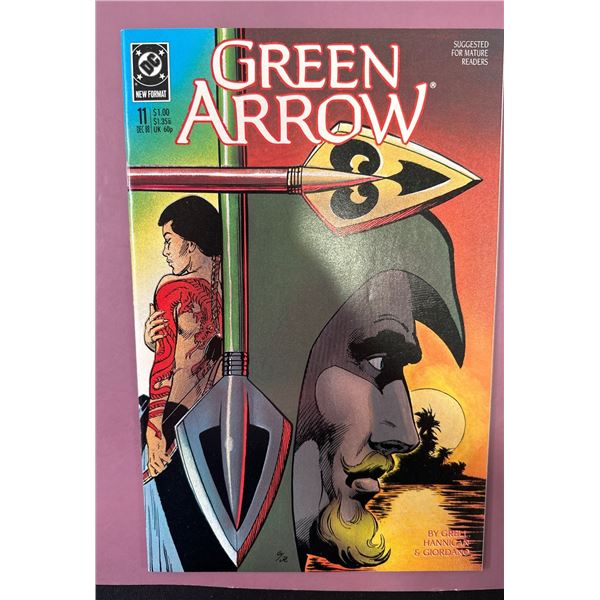 Green Arrow #11 (DC Comics, 1988) By Grell, Hannigan & Giordano