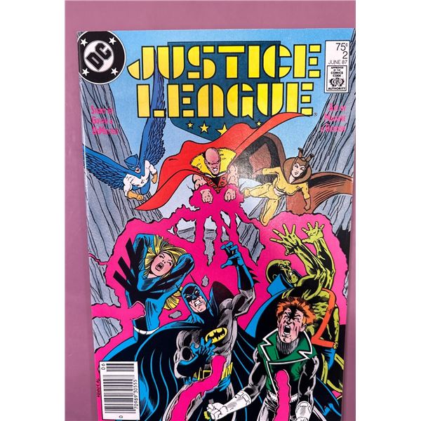 Justice League #2 (DC Comics, 1987) Copper Age Comic Book