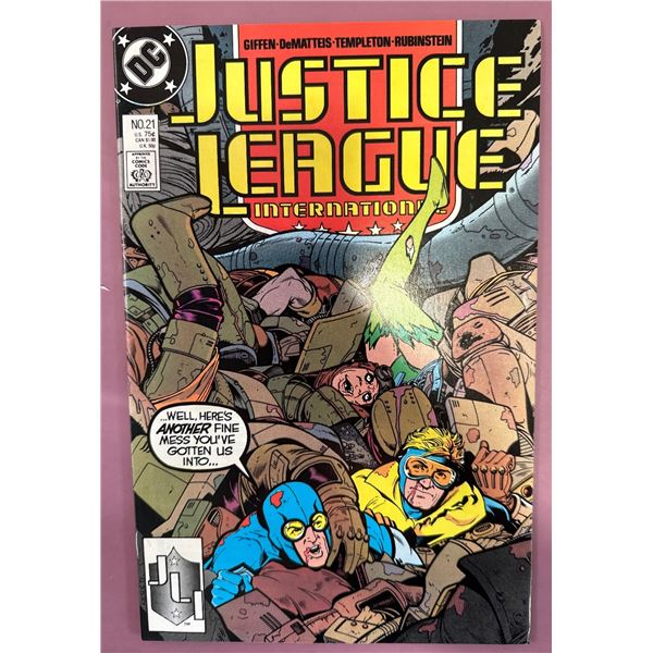 Justice League International #21 (DC Comics, 1988) Giffen DeMatteis