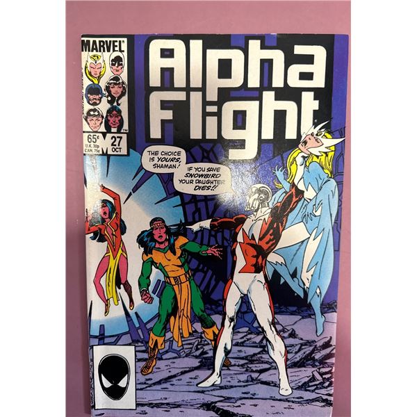 Alpha Flight #27 (Marvel, 1985) - John Byrne Story and Art