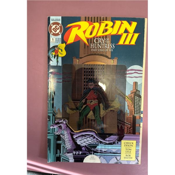 Robin III: Cry of the Huntress #1 (DC Comics, 1992) Hologram Cover