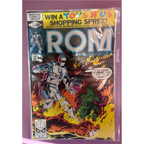 ROM Spaceknight #11 (Marvel Comics, Oct 1980) Hulk Cameo