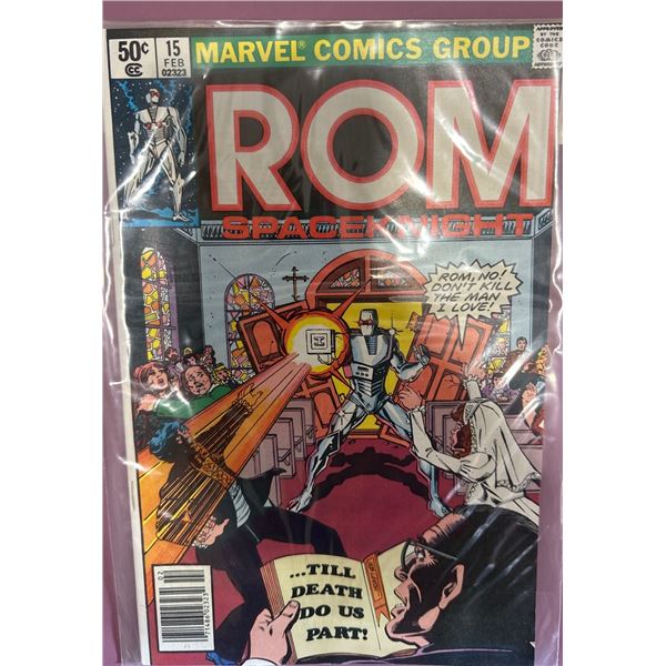 ROM Spaceknight #15 (Marvel Comics, 1981) Comic Book