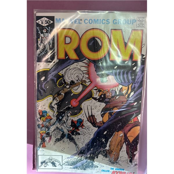 ROM #18 (Marvel, 1981) Featuring the X-Men, Wolverine & Storm