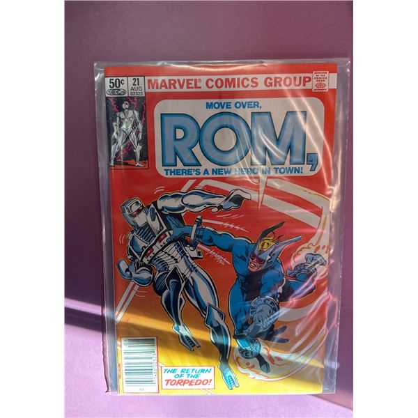 ROM #21 (Marvel Comics, 1981) The Return of the Torpedo!