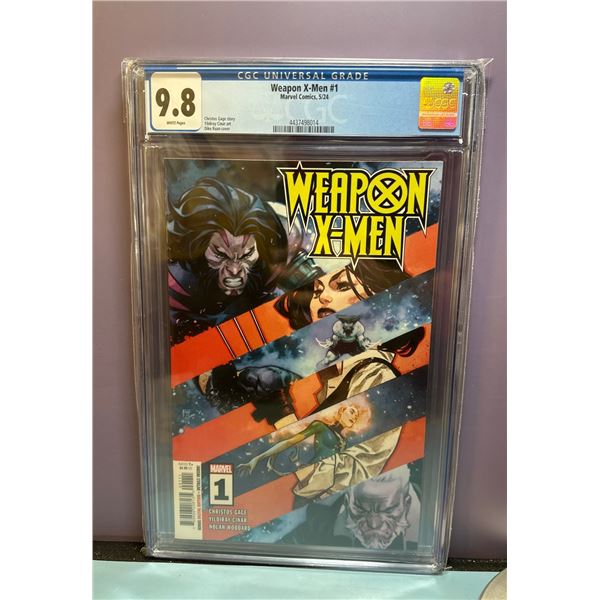 Weapon X-Men #1 (Marvel Comics, 5/24) CGC 9.8 NM/M White Pages