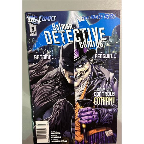 Detective Comics #5 (Mar 2012, DC) The New 52! Batman vs Penguin