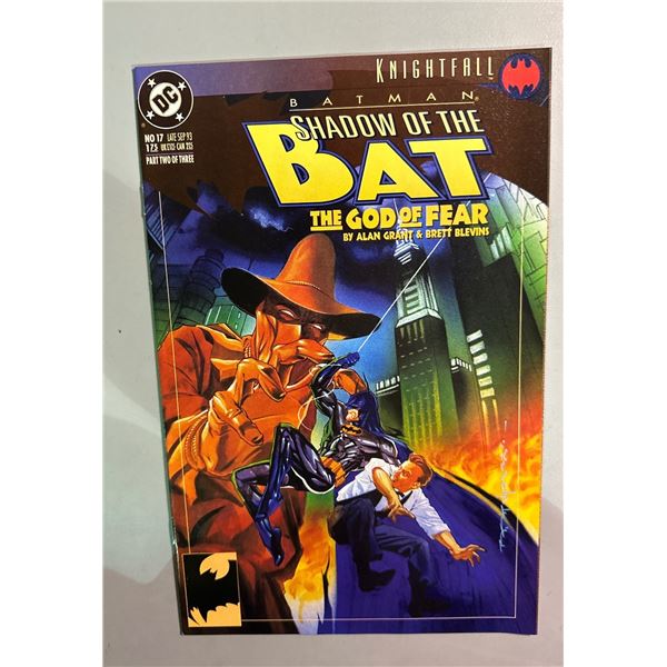 Batman: Shadow of the Bat #17 (1993, DC Comics) Knightfall Part 2