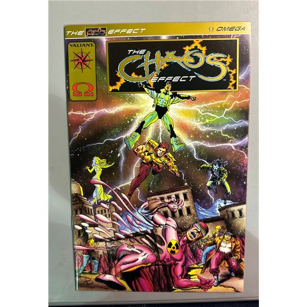 The Chaos Effect: Omega #1 Gold Variant (Valiant, 1994) Comic Book