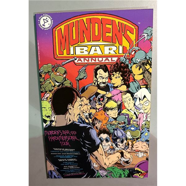 Munden's Bar Annual #2 (First Publishing, 1991) TMNT Appearance