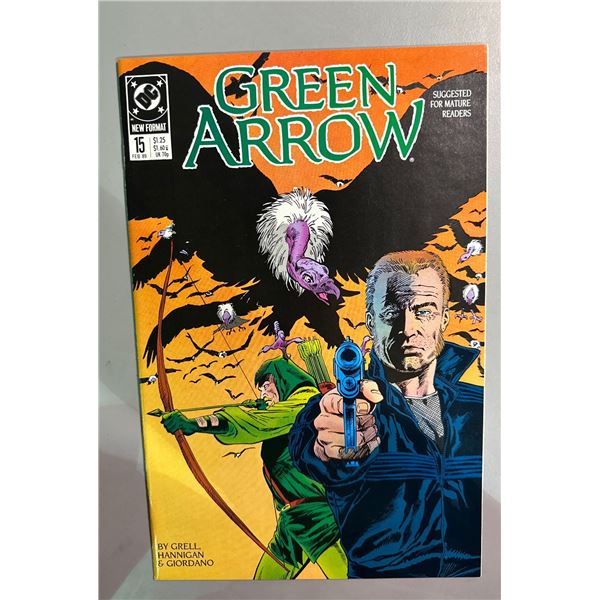 Green Arrow #15 (DC Comics, 1989) Grell, Hannigan & Giordano