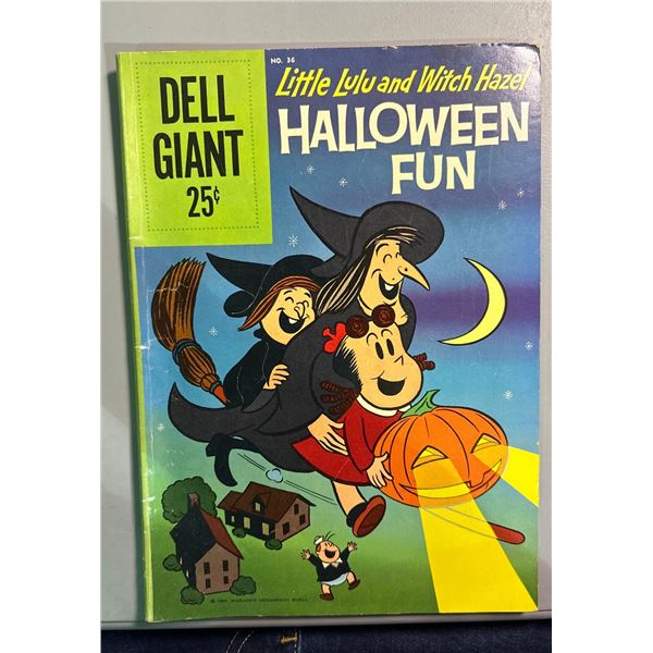 Dell Giant #36 (1960) - Little Lulu and Witch Hazel Halloween Fun Comic