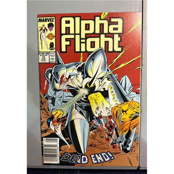 Alpha Flight #73 (Marvel Comics, 1987) Copper Age Comic Book