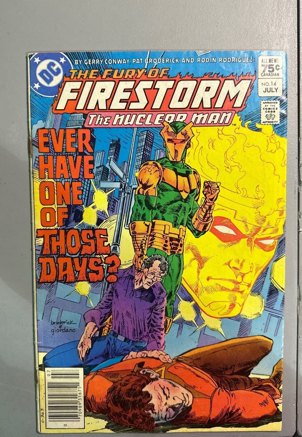 The Fury of Firestorm The Nuclear Man #14 (DC Comics, 1983) Bronze Age
