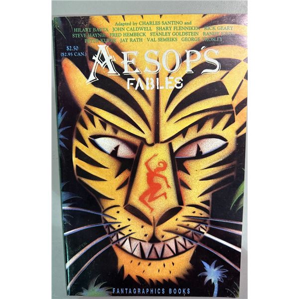 Aesop's Fables #1 Comic Book (1991) Fantagraphics - Peter Kuper Cover