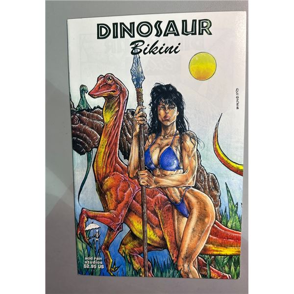 Dinosaur Bikini #1 (Acid Rain Studios, 1993) Comic Book by Byron Penaranda
