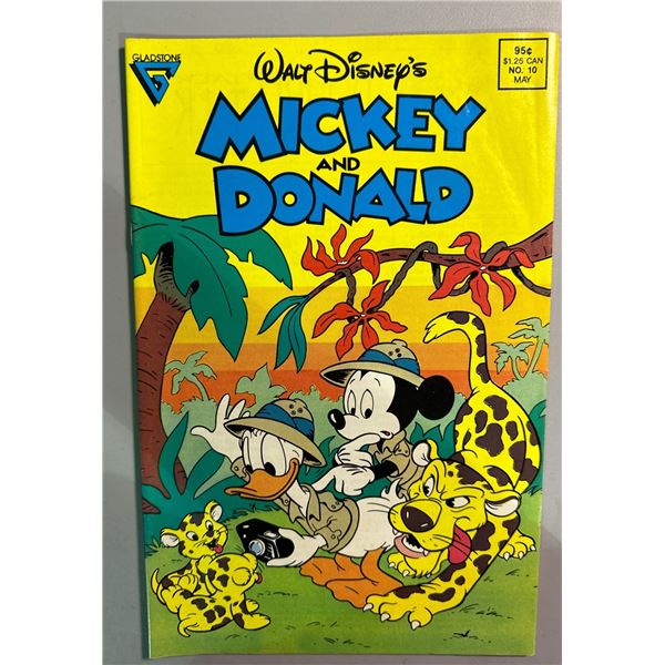 Mickey and Donald #10 (Gladstone, 1989) Walt Disney's Comic Book