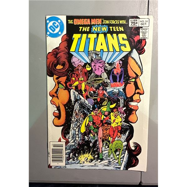 The New Teen Titans #24 (DC Comics, 1982) Omega Men Join Forces