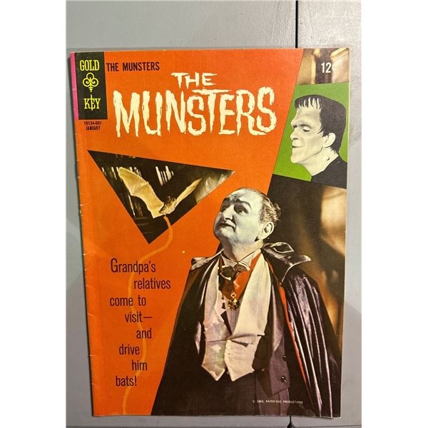 The Munsters #1 Gold Key Comic Book (1965) 10134-501
