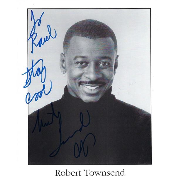 Hollywood Shuffles Robert Townsend signed photo