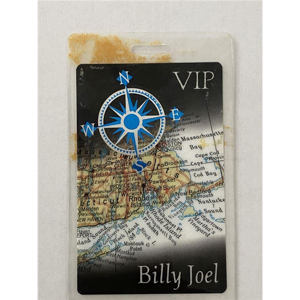 Billy Joel VIP Backstage Pass