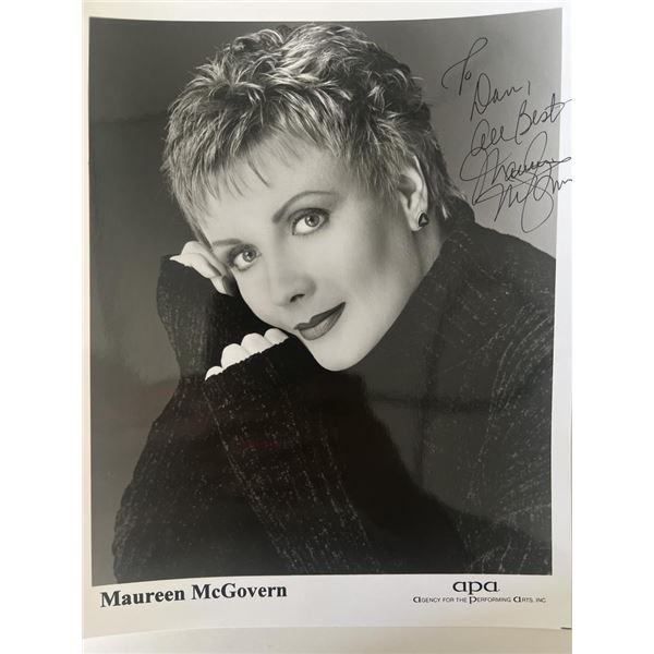 Maureen McGovern signed photo