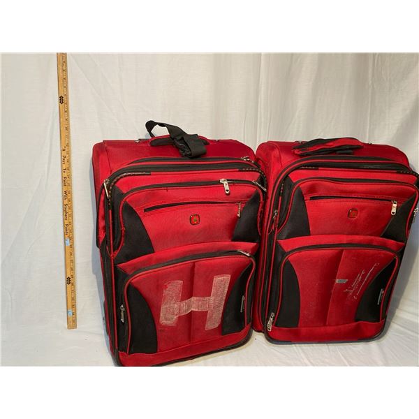 Red Suitcases