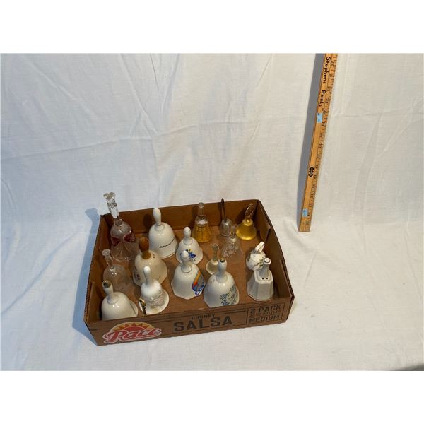 Collectible Glass and Ceramic Bells