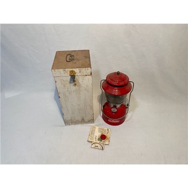 Vintage Coleman Lantern with Case