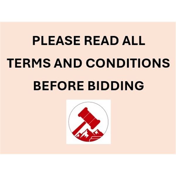 Auction Terms
