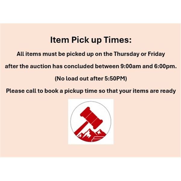 Item Pick Up