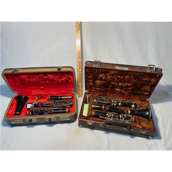 2 Vintage Clarinets