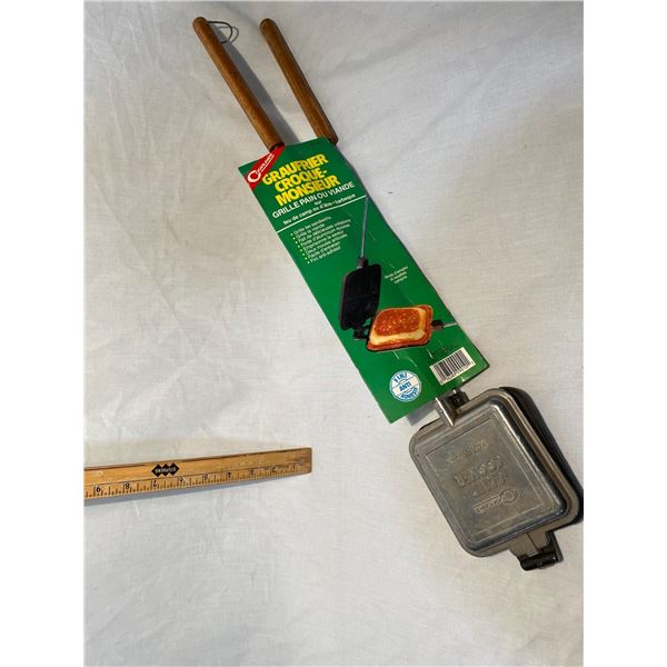 Sleeping Bags, Campfire Grill - Sandwich Maker