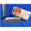 Image 1 : 224 Wby Mag Reloads - Box of 15 + 5 Brass (Pick Up or Ship by UPS Only)