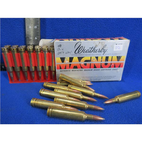 257 Wby Mag Reloads - Box of 20, Bag of 11 (Pick Up or Ship by UPS Only)