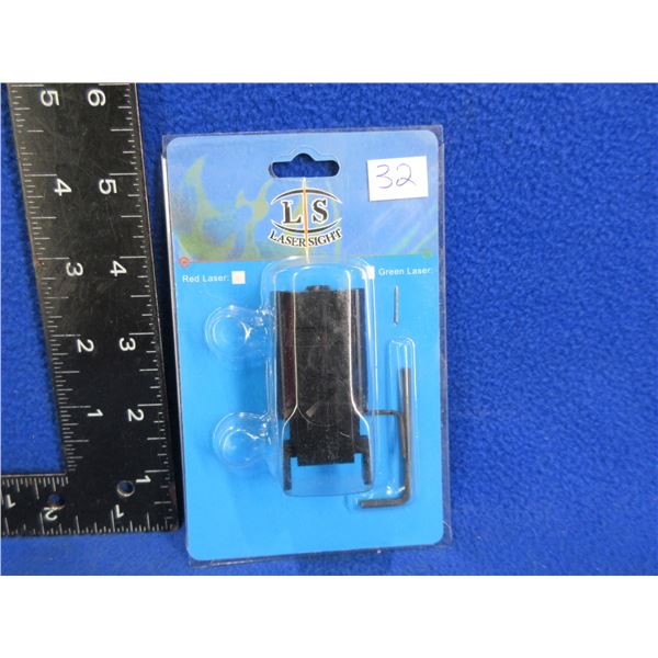 NEW - LS Red Laser Sight - Adjustable Windage & Elevation