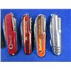 Image 1 : 4 Swiss Style Folding Knives