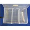 Image 4 : 3 Compartment Parts Bins with Some Parts