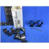 Image 1 : 1" High .22 Rings & Burris Posi-Align .920 Ring Insert Set